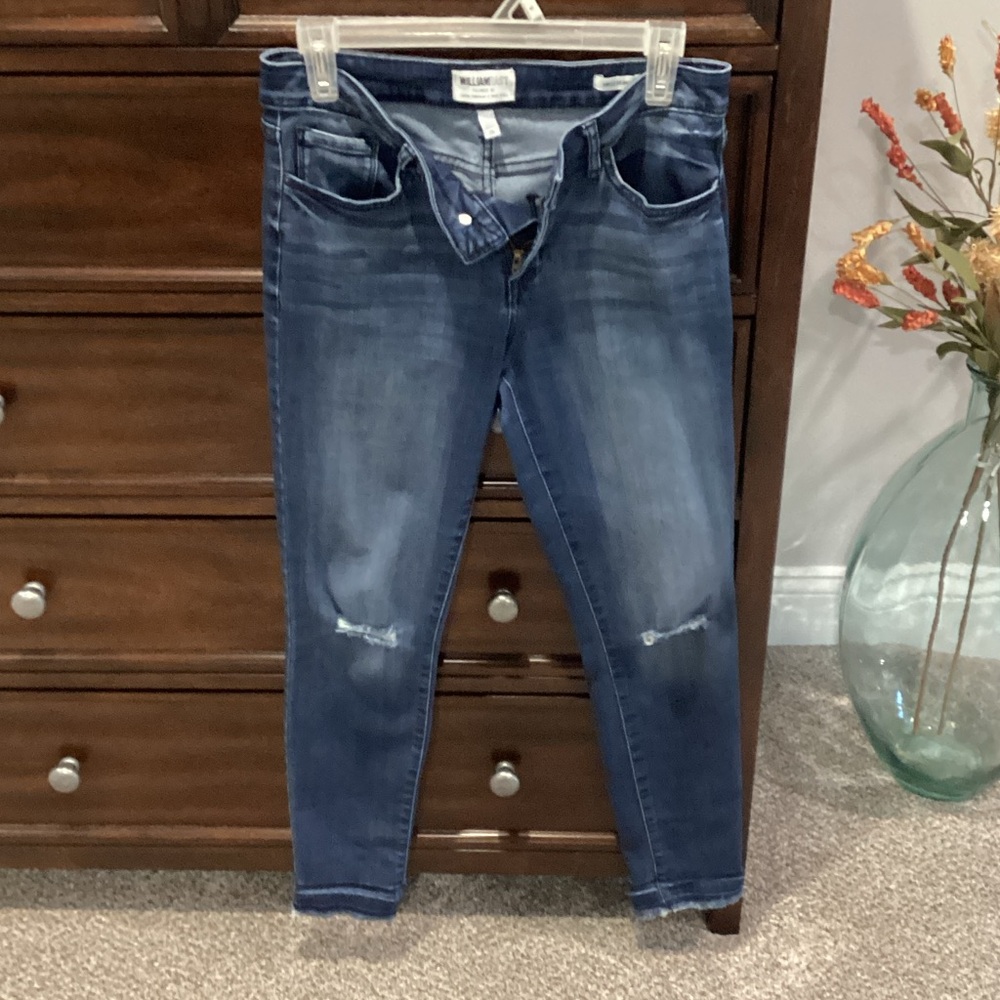 WOMENS WILLIAM RAST ANKLE SKINNY JEANS